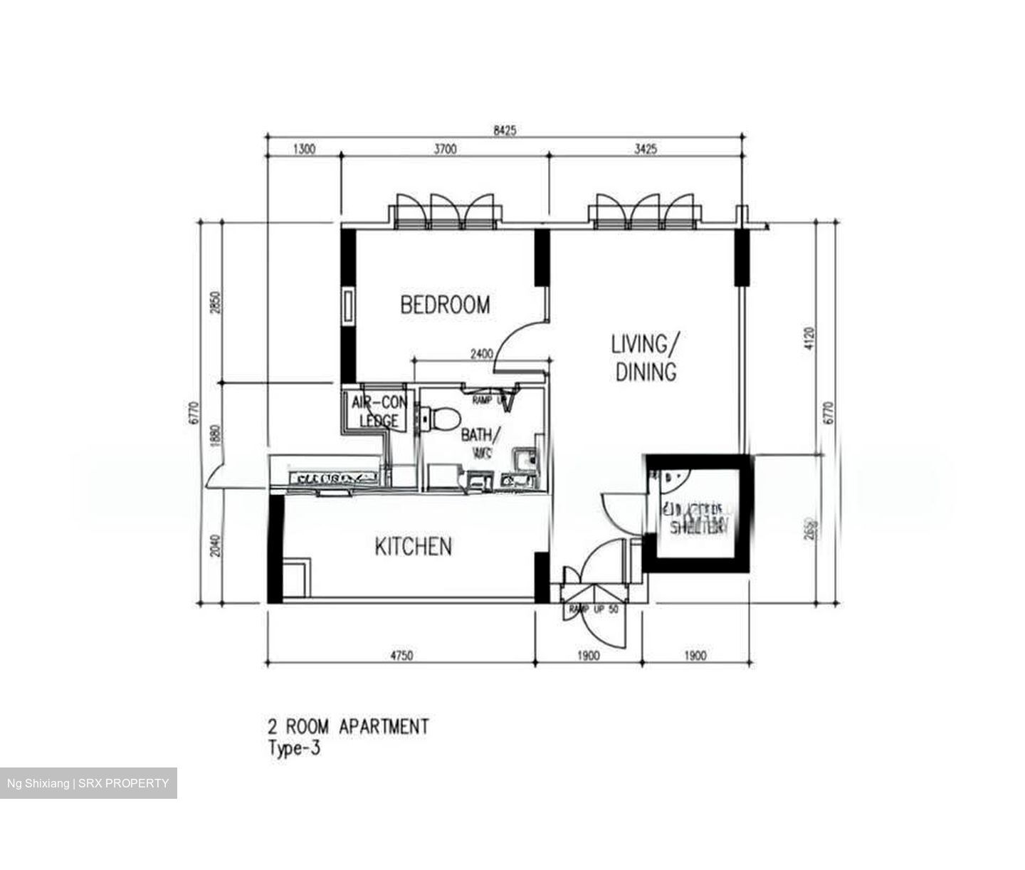 Blk 808A Chai Chee Road (Bedok), HDB 2 Rooms #631777111